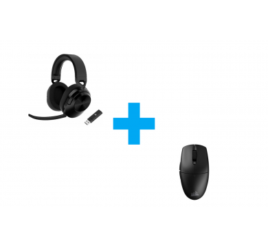 Corsair HS55 Carbon + Corsair M55 Wireless