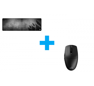 Corsair M55 Wireless + Corsair MM300 Pro Premium