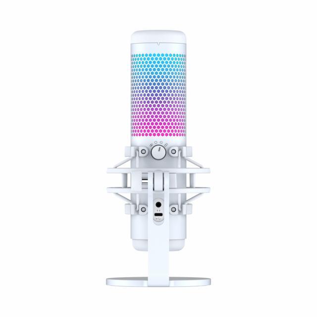 HyperX QuadCast S White - GplayBG.ro