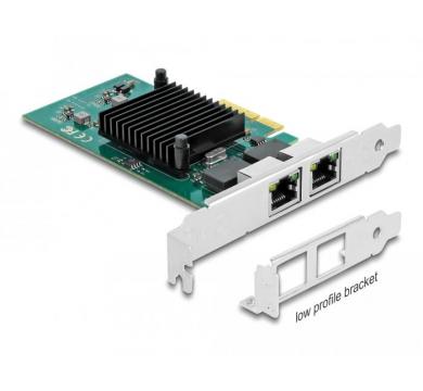 Delock PCI Express x4 Card 2 x RJ45 Gigabit LAN