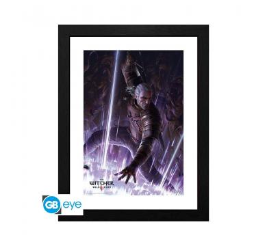 GBEYE THE WITCHER - Framed print "Geralt"