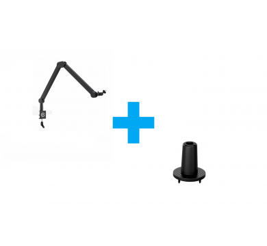 Elgato Wave Mic Arm MK.2 + Elgato Desk Plate for Wave Mic Arm