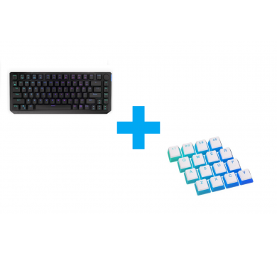 ENDORFY Thock 75% - Kailh Red Switch + ENDORFY - 104 PBT - Onyx White