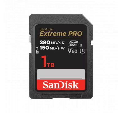SanDisk Extreme PRO SDXC UHS-II Card 1TB
