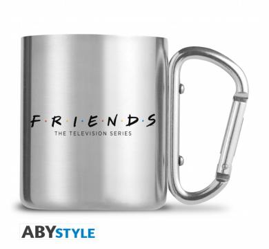 Abystyle FRIENDS Mug carabiner Logo