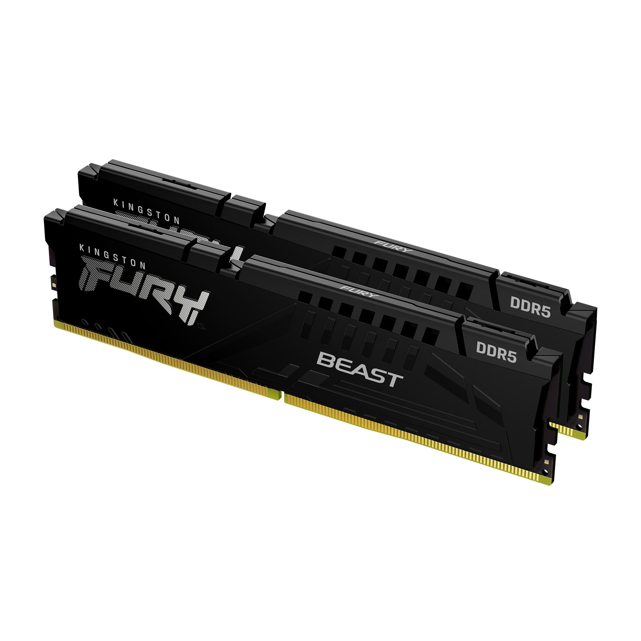 Kingston FURY Beast Black 32GB (2x16GB) 6000MT/s DDR5 - GplayBG.ro