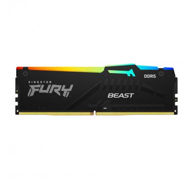 Kingston FURY Beast Black RGB 16GB 5600MT/s DDR5