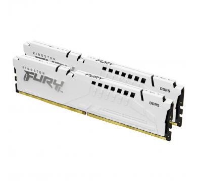 Kingston FURY Beast White 32GB (2x16GB) 6000MT/s DDR5
