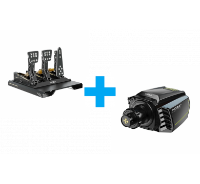 MOZA CRP Pedals + MOZA R21 Wheel Base