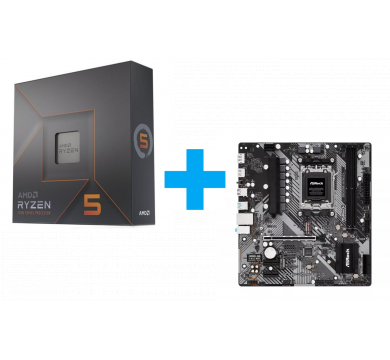 AMD Ryzen 5 7600X + ASRock B650M-H/M.2+