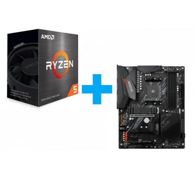 AMD Ryzen 5 5600X + GIGABYTE B550 AORUS ELITE V2