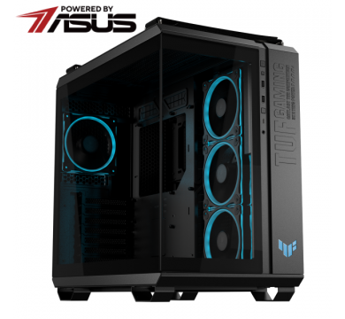 Powered by Asus GPLAY CRUSHER X3D R7 RX 9070 XT COD BO7 Special Edition