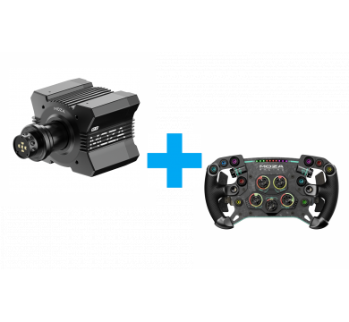 MOZA R9 V3 Direct Drive + GS V2P GT Wheel