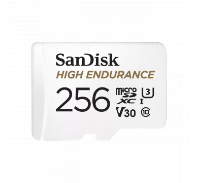 SanDisk High Endurance microSD Card 256GB