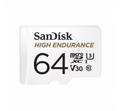 SanDisk High Endurance microSD Card 64GB
