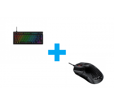 HyperX Alloy Rise 75 + HyperX Pulsefire Haste