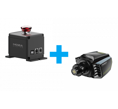 MOZA E-Stop Swicth + R21 Wheel Base