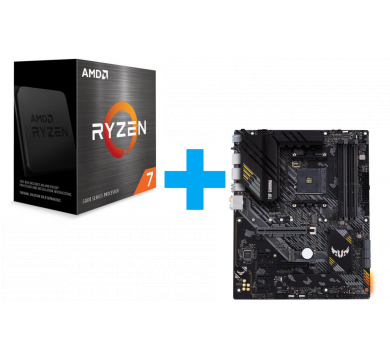 AMD Ryzen 7 5700X + ASUS TUF GAMING B550-PLUS