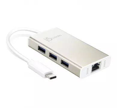 j5create USB-C Multi-Adapter Gigabit Ethernet / USB 3.1 HUB