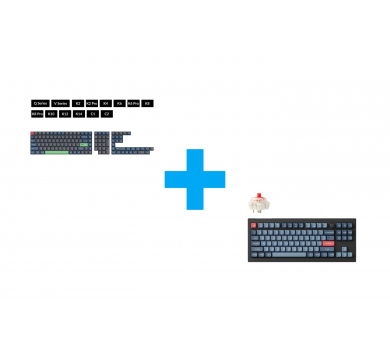 Keychron V3 Max QMK + Keychron PBT Keycap Set