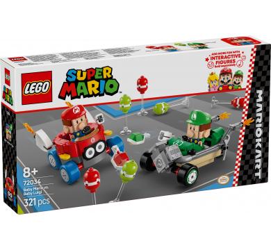 LEGO Super Mario - Mario Kart– Baby Mario vs. Baby Luigi - 72034