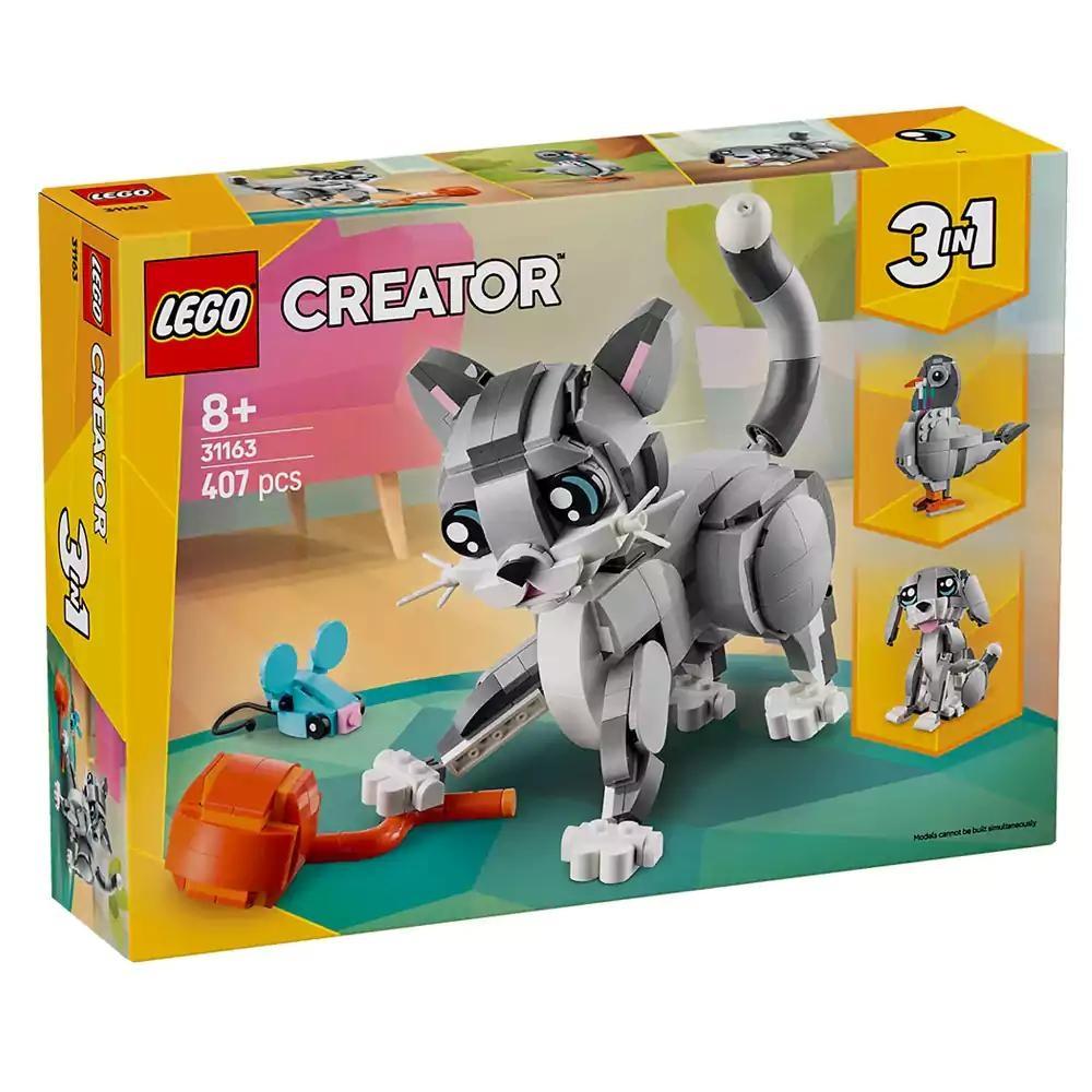 LEGO Creator 3in1 - Playful Cat - 31163 - GplayBG.ro