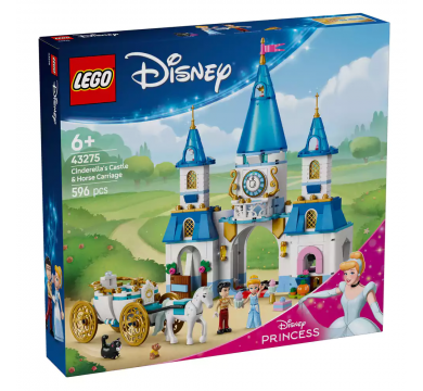 LEGO Disney - Cinderella's Castle & Horse Carriage - 43275