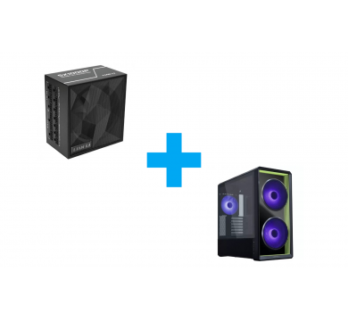 Lian Li LANCOOL 217 INF + Lian Li SX1000P Black 1000W