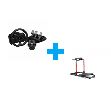 Logitech G923 + Logitech Shfter + Next Level Racing Stand Lite 2.0