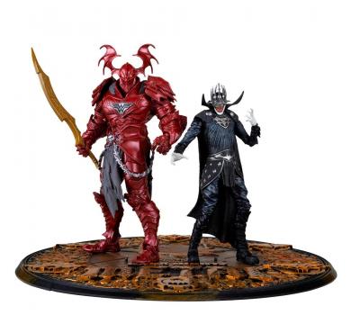 McFarlane DC MULTIVERSE - Batman Who Laughs (Knight Armor) & The Merciless (Dark Multiverse)
