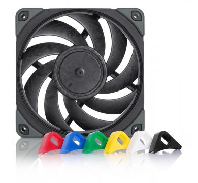 Noctua NF-A12x25-PWM chromax black swap