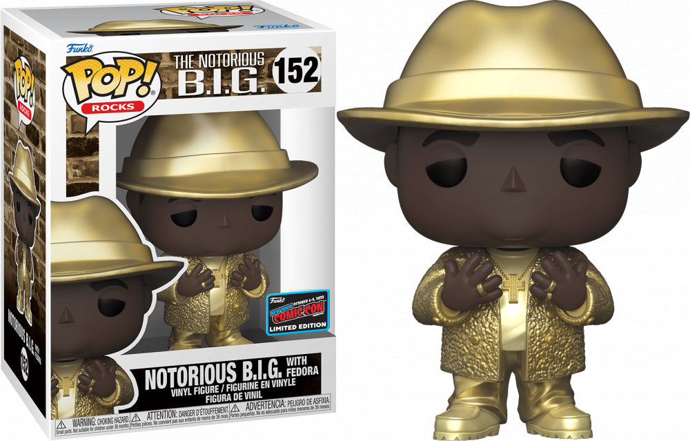 Funko POP! Rocks: Notorious B.I.G. with Fedora #152 - GplayBG.ro