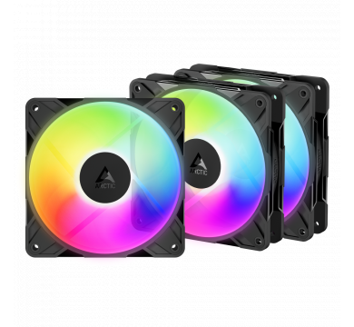 Arctic P12 Pro Reverse A-RGB - 3 Pack