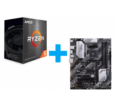 AMD Ryzen 5 5600X + ASUS PRIME B550-PLUS
