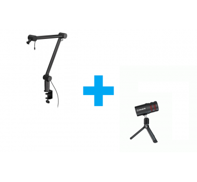 AverMedia VERSATI Go + ENDORFY Studio Boom Arm