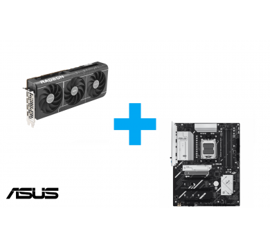 ASUS PRIME RADEON RX 9070 XT + ASUS PRIME B850-PLUS WIFI 6E