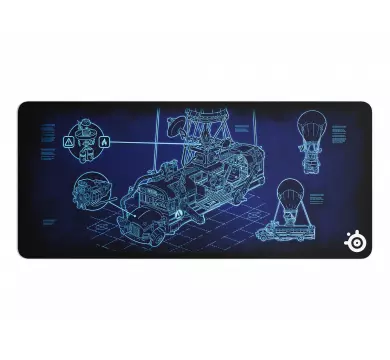 SteelSeries QcK XXL - Fortnite Battle Bus Edition