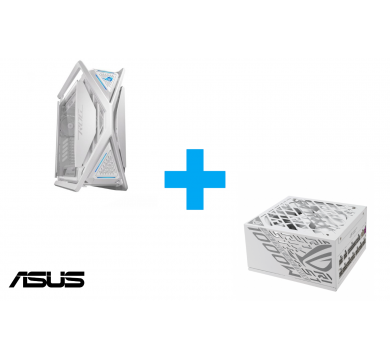 ASUS ROG HYPERION WHITE + ASUS ROG STRIX 1000W White Edition Platinum