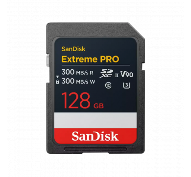 SanDisk Extreme PRO SD UHS-II Card 128GB