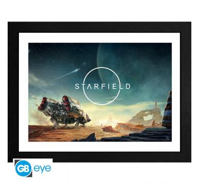 GB eye STARFIELD Framed print "Landing"
