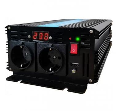 TED Electric 2500W Car Power Inverter – 12V to 230V