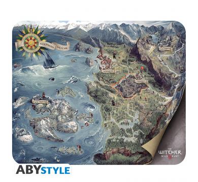 Abystyle THE WITCHER Flexible mousepad World map