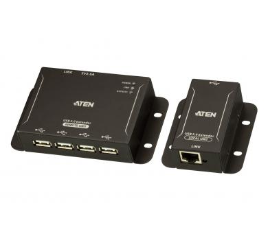 ATEN 4-Port USB 2.0 CAT 5 Extender (up to 50m)