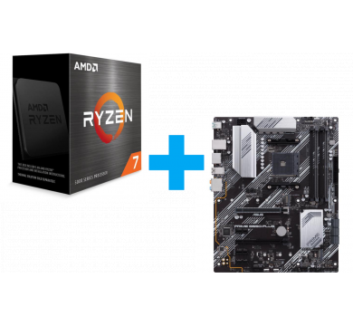 AMD Ryzen 7 5700X + ASUS PRIME B550-PLUS
