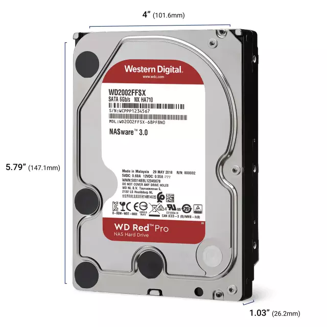 Western Digital WD Red Pro 16TB - GplayBG.ro