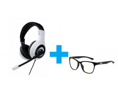 Nacon Bigben PS5 Official Headset V1 + Gunnar Berkeley (Onyx, Clear, Gunnar-Focus)