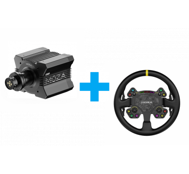 MOZA R12 V2 Direct Drive + RS V2 Steering Wheel