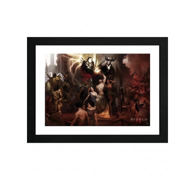 GBEYE Diablo IV Nephalems Framed Print