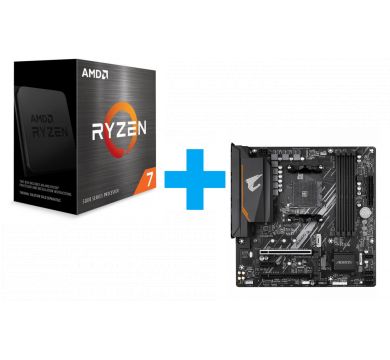 AMD Ryzen 7 5800X + GIGABYTE B550M AORUS ELITE