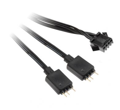 Kolink 4-Pin Fan to 3-Pin 5V ARGB Cable Adapter